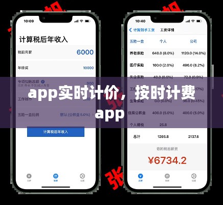 app实时计价,按时计费app