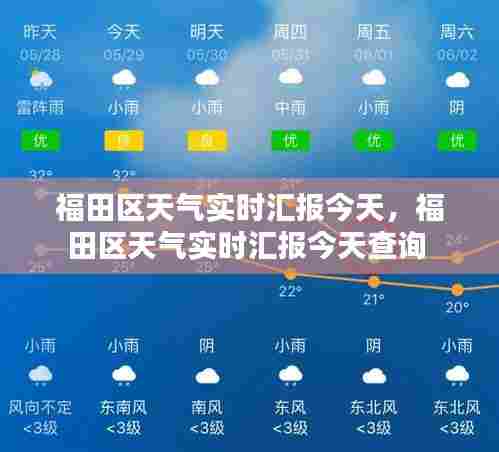 福田区天气实时汇报今天,福田区天气实时汇报今天查询