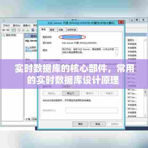 实时数据库的核心部件,常用的实时数据库设计原理