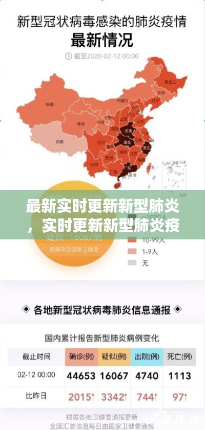 最新实时更新新型肺炎,实时更新新型肺炎疫情地图