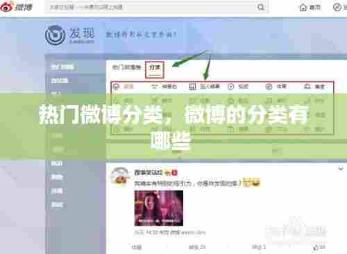 热门微博分类，微博的分类有哪些 