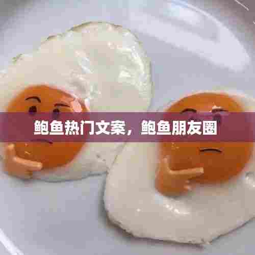 鲍鱼热门文案,鲍鱼朋友圈