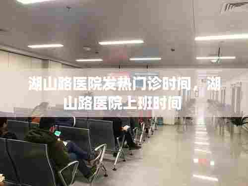 湖山路医院发热门诊时间,湖山路医院上班时间