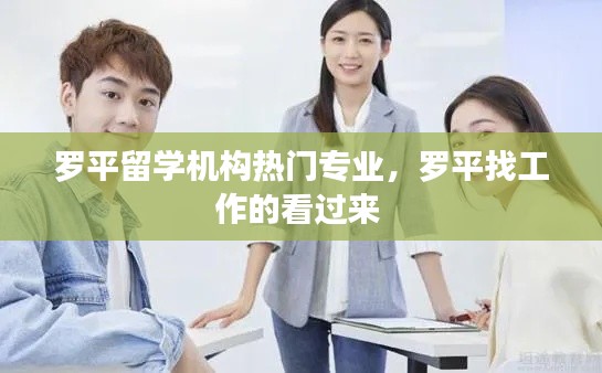 罗平留学机构热门专业，罗平找工作的看过来 