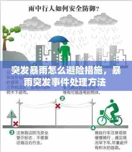 突发暴雨怎么避险措施，暴雨突发事件处理方法 