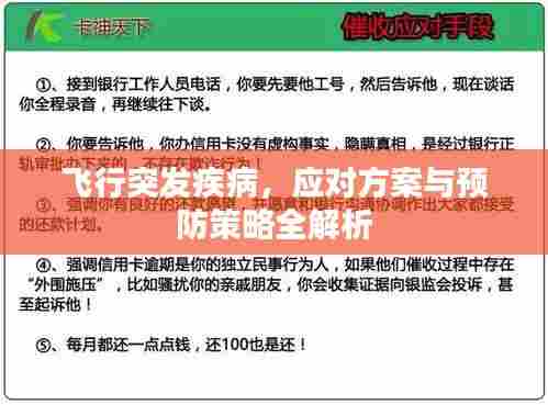 飞行突发疾病，应对方案与预防策略全解析
