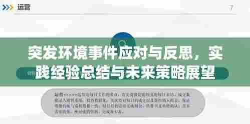 突发环境事件应对与反思,实践经验总结与未来策略展望