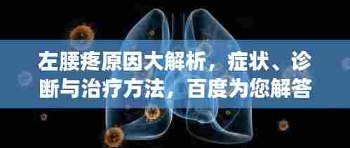 左腰疼原因大解析,症状、诊断与治疗方法,百度为您解答!