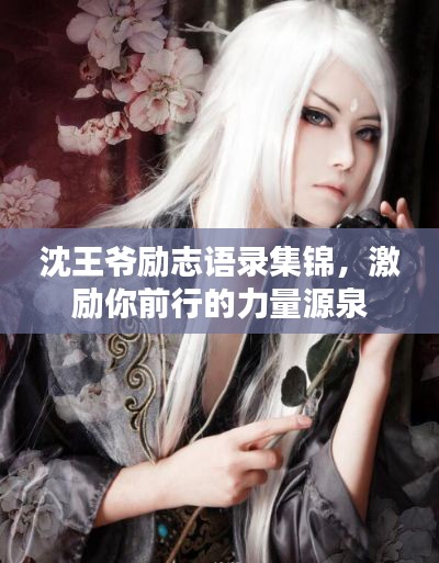 沈王爷励志语录集锦,激励你前行的力量源泉