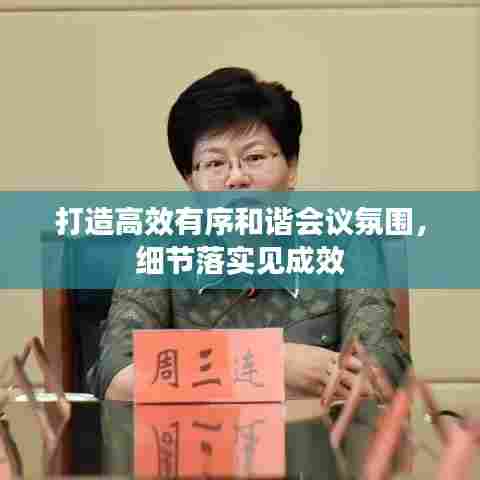 打造高效有序和谐会议氛围,细节落实见成效