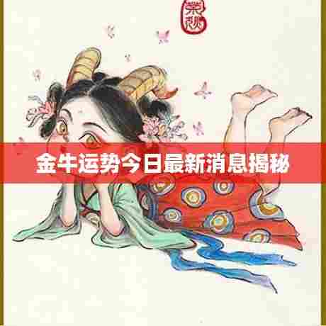 金牛运势今日最新消息揭秘
