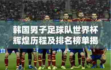 韩国男子足球队世界杯辉煌历程及排名榜单揭秘