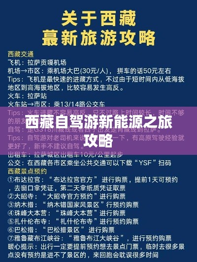 西藏自驾游新能源之旅攻略