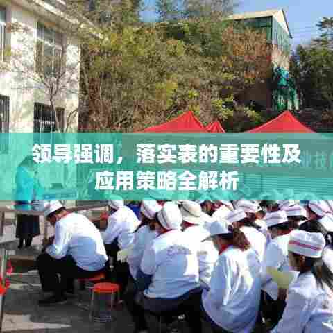 领导强调,落实表的重要性及应用策略全解析